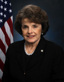 Dianne Feinstein Official Senate Photo